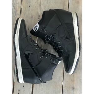 Nike Classic Dunk Wedge Sneaker in Black